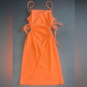 Orange Summer Dress